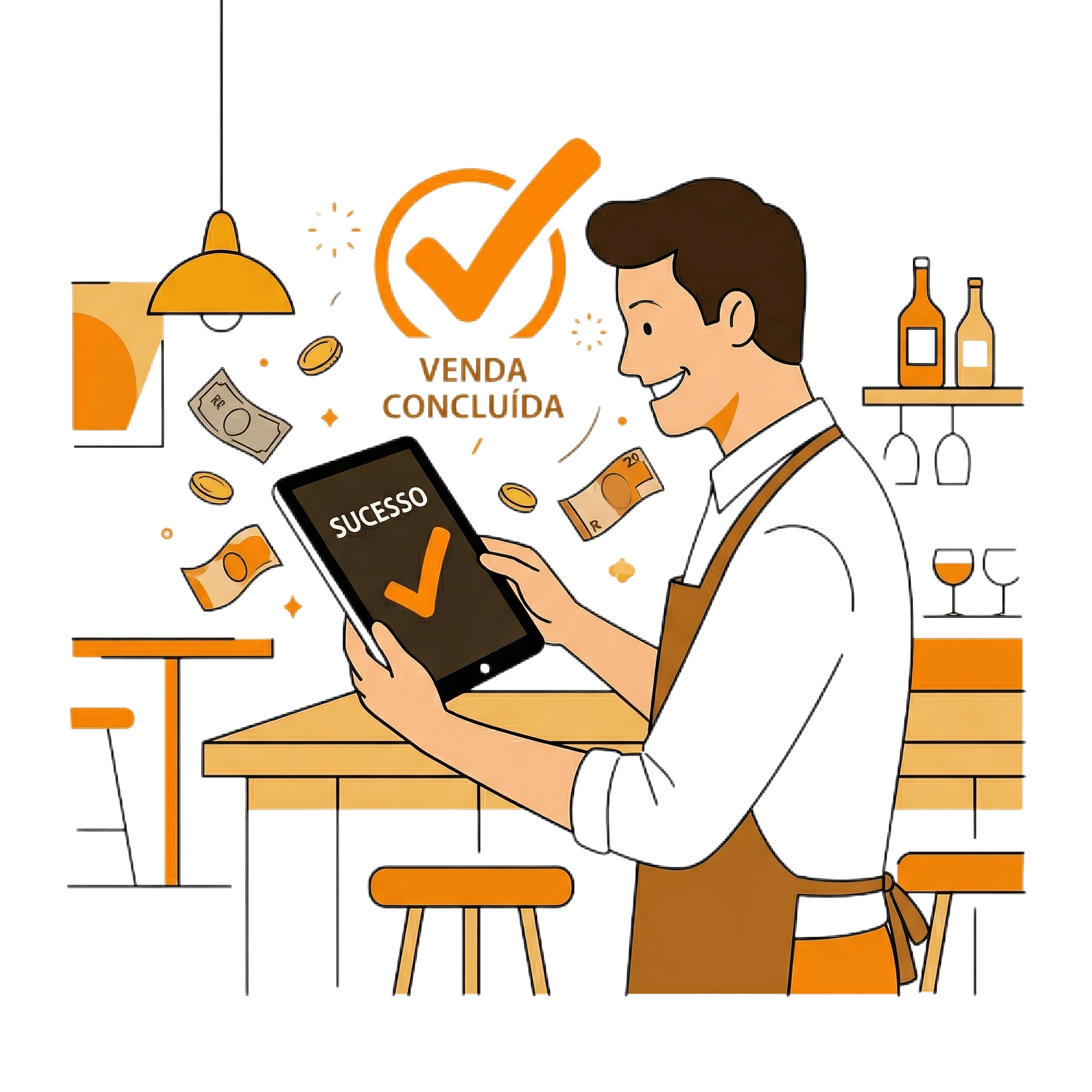 Pronto! Venda concluída