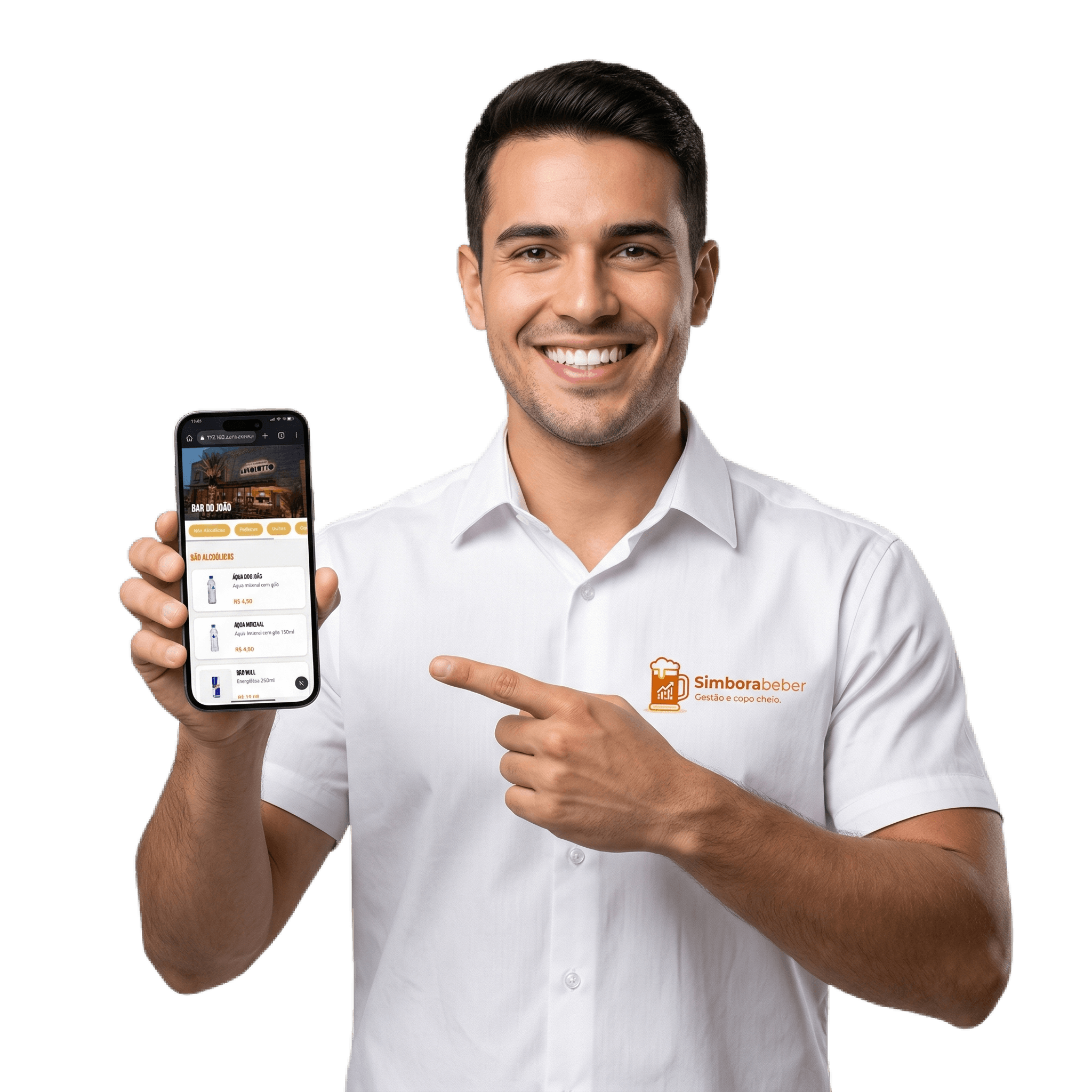 Sistema de gestão para bares Simbora Beber